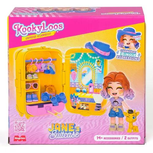 Set KOOKYLOOS Jane Doll Suitcase Figurine MAGIC BOX