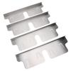 4PCS Stainless Steel Stove Counter Gaps Cover Heatproof Adjustable 35 To 70CM Stove Gaps Guards Range Trim Kit for