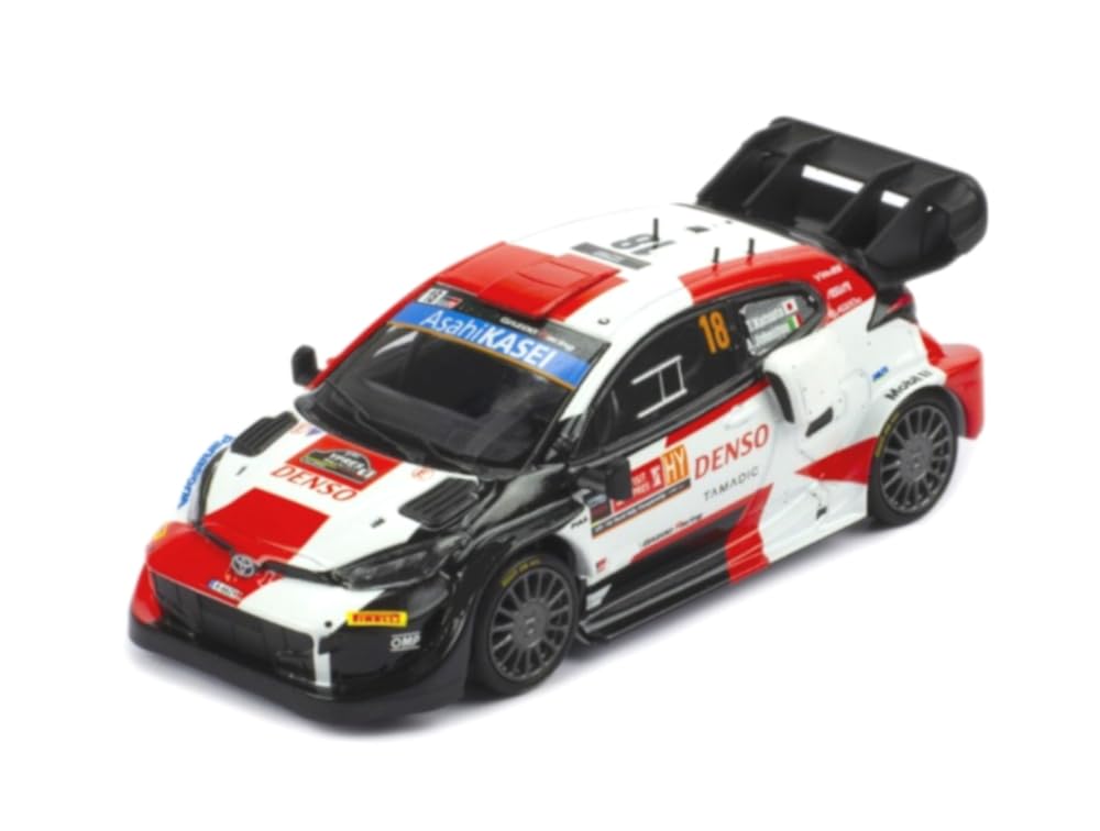 

Ixomodel B Toyota GR Yaris RALLY1 22 Ypres Rally #18 T.Katsuta/A.Johnston 1/43 scale RAM876