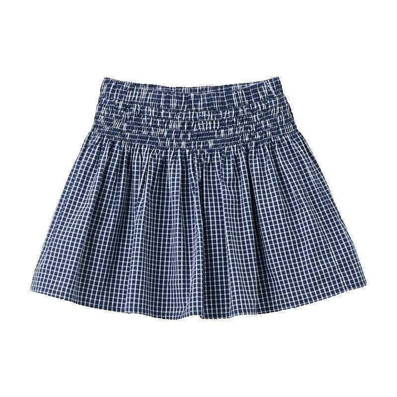 

ASK JUNIOR Kids 2026 Summer Checkered A-Line Skirt 140