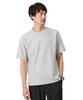 Takeo Kikuchi Men's Melange T-Shirt, Bishu Weave/Made In Japan, Light Gray (011) 04 (LL), 07031013