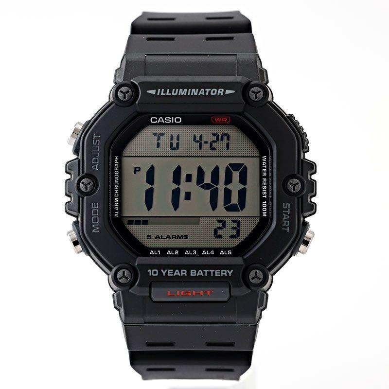 Used [New] [1 year warranty] Casio watch men s CASIO STANDARD black AE-1600H-1A CASIO