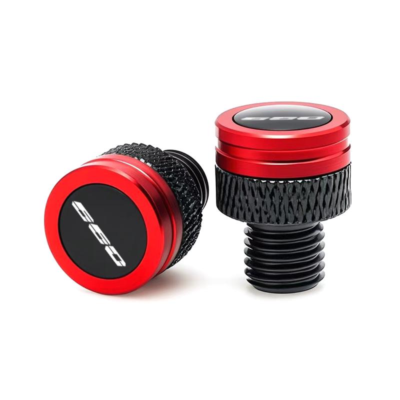 For Triumph Street Triple 765 RS /S/R 675 Trident 660 Tiger 900 GT 800 1200 CNC Motorcycle Mirror Hole Plug Screw Bolts Cover