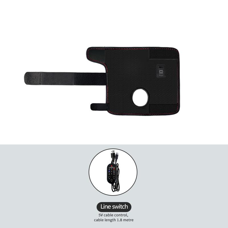 Heated Wrist Massager 3 Adjustable Levels Breathable Wrist Guard Thermal Therapy For Tenosynovitis Relief Sports Protection