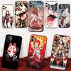 Japanese Style Anime Fox Phone Case For Samsung Galaxy S25 Ultra S20 S21 S22 S23 S24 Ultra S9 S10 Plus S25 FE Cover