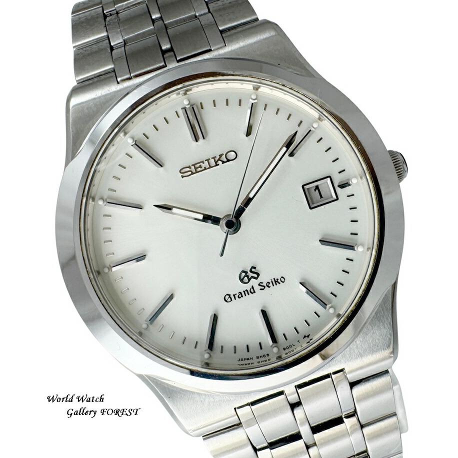 Grand Seiko Grand Seiko SBGG001 Used Men's Watch Quartz 8N65-9000 Silver Dial