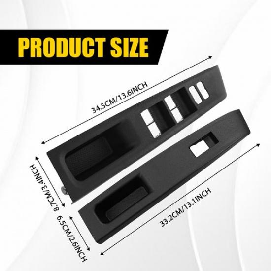 For 12-14 Toyota Yaris LH Front Side Rear Window Upper Switch Bezel Trim Panel K