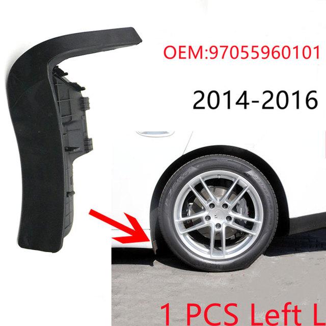 Lapače nečistot Zadní blatník Ochranné kryty proti stříkající vodě Lem blatníku Boční lišta Kola Spoiler Pro Porsche Panamera 2010-2016