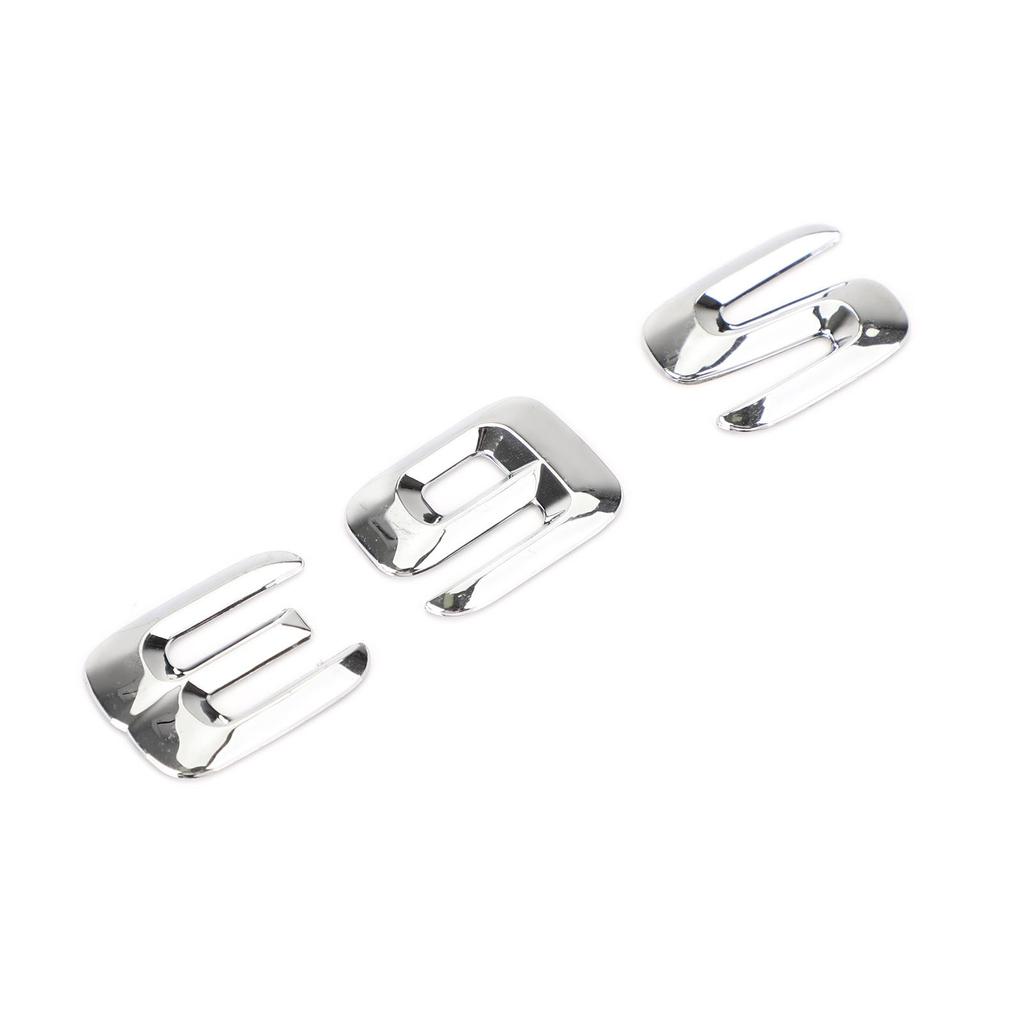 Heckklappenemblem Plakette Namensschild Aufkleber Buchstaben C350 E200 E320 E350 E500 S500 S600 S63 Passend für Mercedes Benz 2014-2015