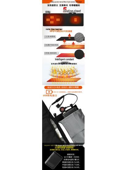 2022 Winter Warm Sleeping Bag with Heating Pad - Non-slip, One-Piece Camping Pad