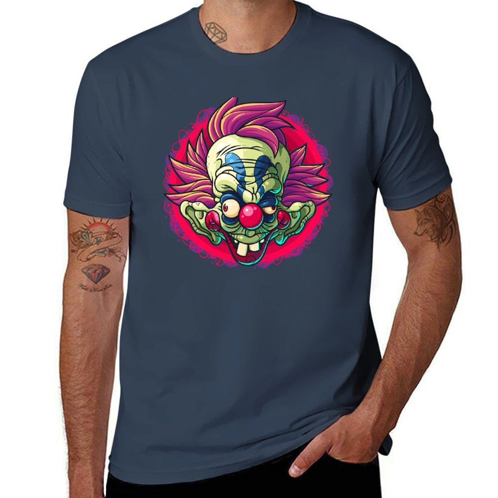 Killer Clown TShirt Big and Tall Casual TShirt S