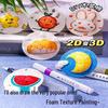 Foam Texture DIY Painting Set for Kids - Wood Pulp Cotton Squeeze Toy