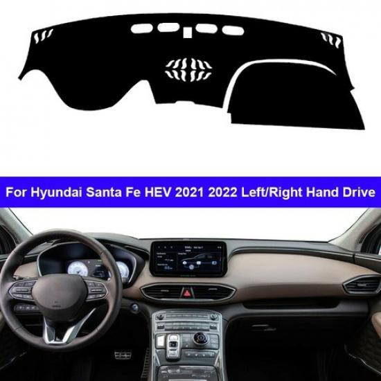 Car Auto DashMat Dashboard Cover Carpet Rug For Hyundai Santa Fe HEV