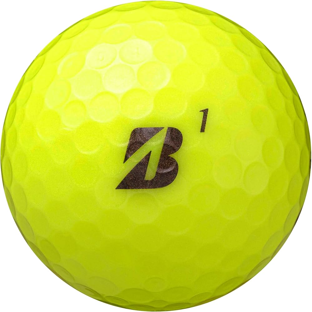 Bridgestone TOUR B XS Golf Balls 12 Pack Yellow 2024 Model