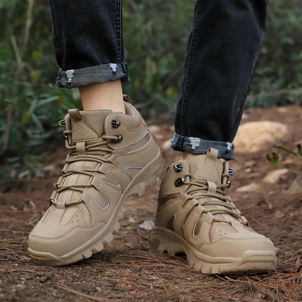 Trekking shoes for mountain climbing stylish hiking outdoor sand cm [MERPHINE] men, high-cut shoes, shoes, shoes, mid-cut, camping, beginner,