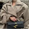 Solid Laepl Lace Up Trench Coat Women Fashion Full Sleeve Waist Cinching Short Windbreak Autumn Office Commute Outwear