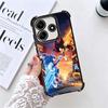 Super S-Sonics Cartoon Soft Phone Case For Xiaomi Redmi Note 14 15 Pro Plus 13 12 11S 11T 5G 10 9S 9 Plating Anti-Fall Fundas
