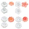 Delicate Kitchen Silicone Baking Molds Heatproof Silicone Flower Cake Crafting Moulds for Birthday and Festival Treats