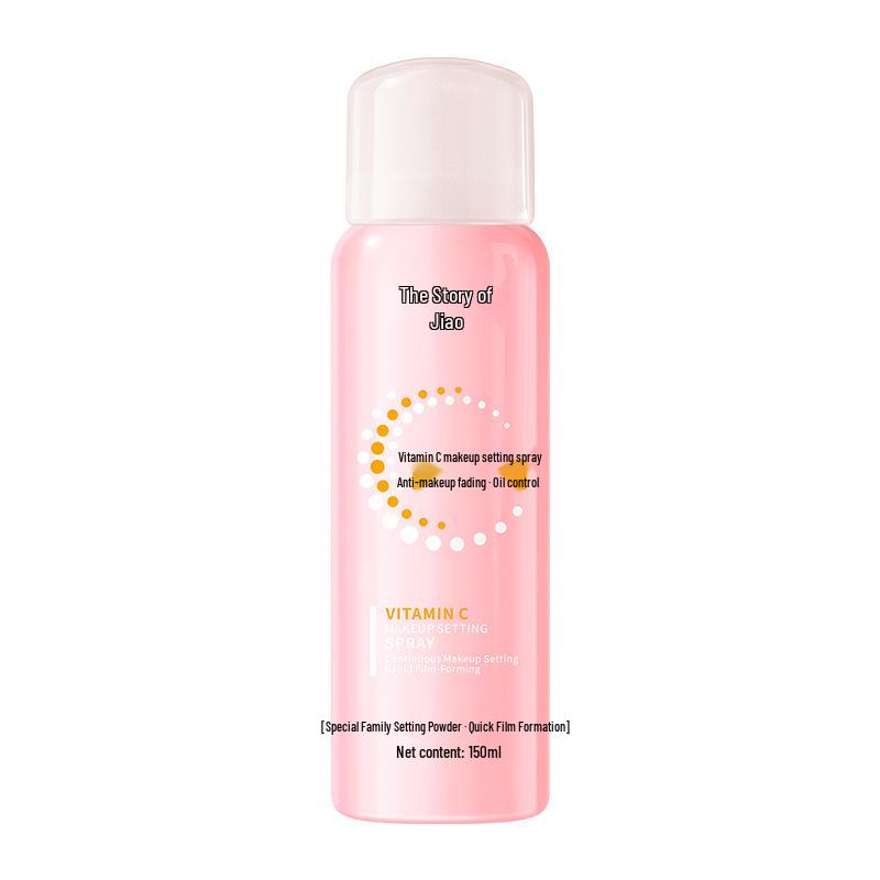 Jiao Zhi Wu Vitamin C Moisturizing Makeup Setting Spray - Hydrating, Refreshing, Long-Lasting, Soothing, Nourishing Finish.