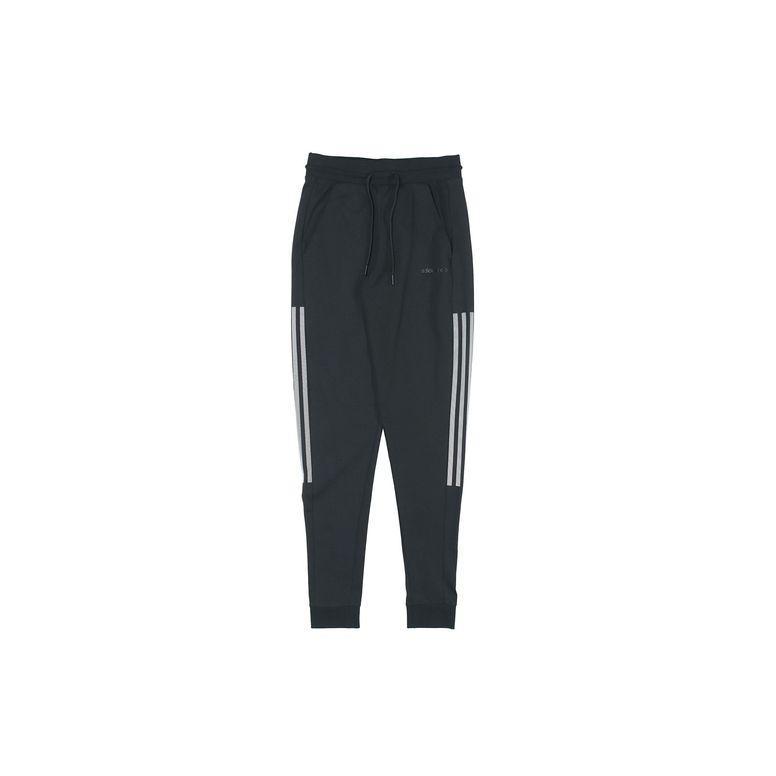 adidas neo M CS BASE TP Bundle Feet Sports Long Pants Black Men s FK9930 M