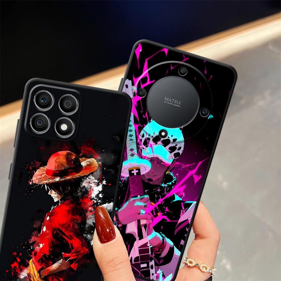 Ones Pieces Anime Case for Honor 70 X9c X9 90 Lite 8X X7a X9a X8 Funda Phone Cover