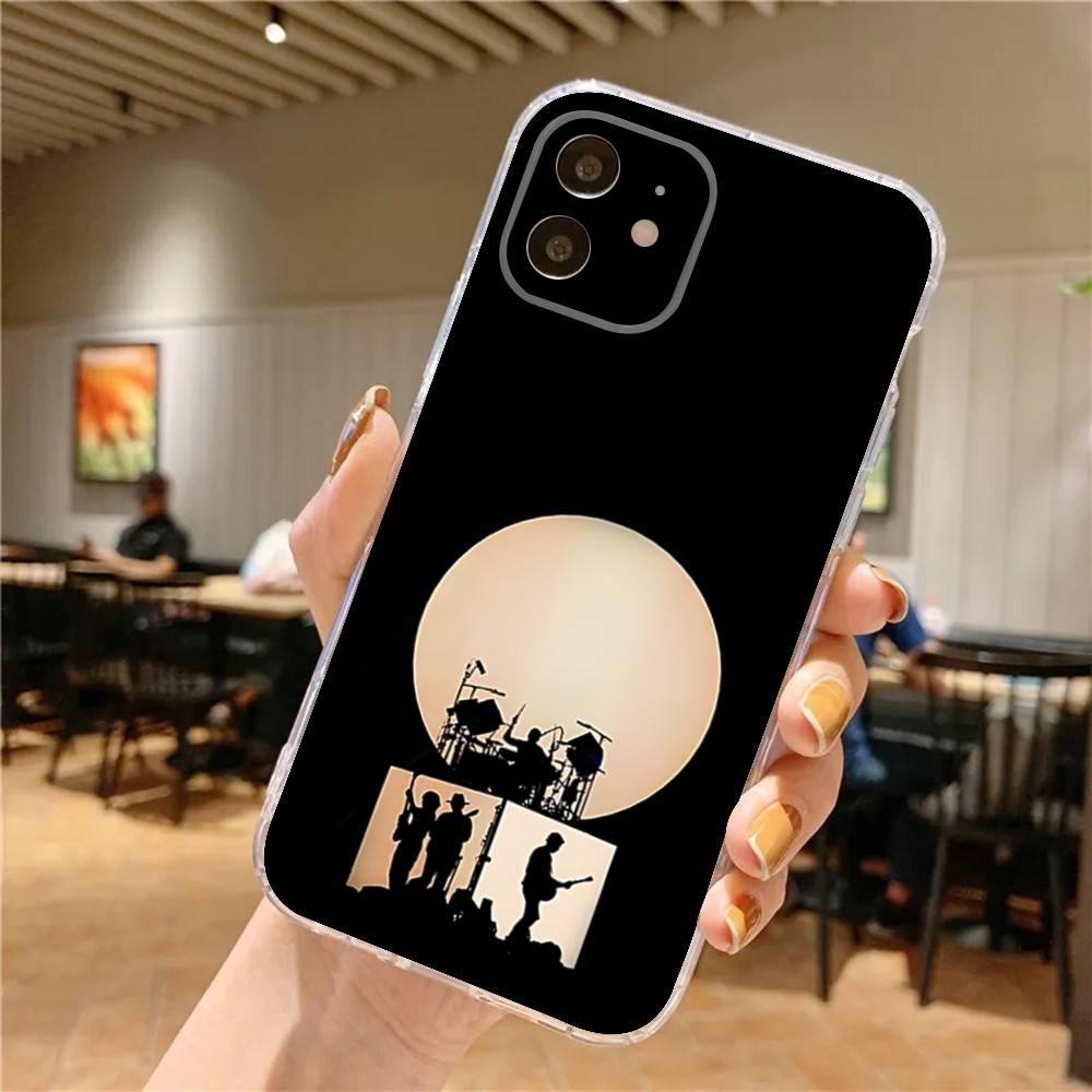 M-MoratS Band Phone Case For iPhone 17,16,15,14,13,12,11 Pro,Max,Plus,X,XS,XR,SE4,E Mini Transparent Soft Cover