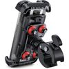 Lamicall Motorcycle Phone Mount Holder - [Dual Vibration Dampener] [Upgrade Handlebar Clip] Motorcycle Cell Phone Holder, Bike Phone Mount, Fit
