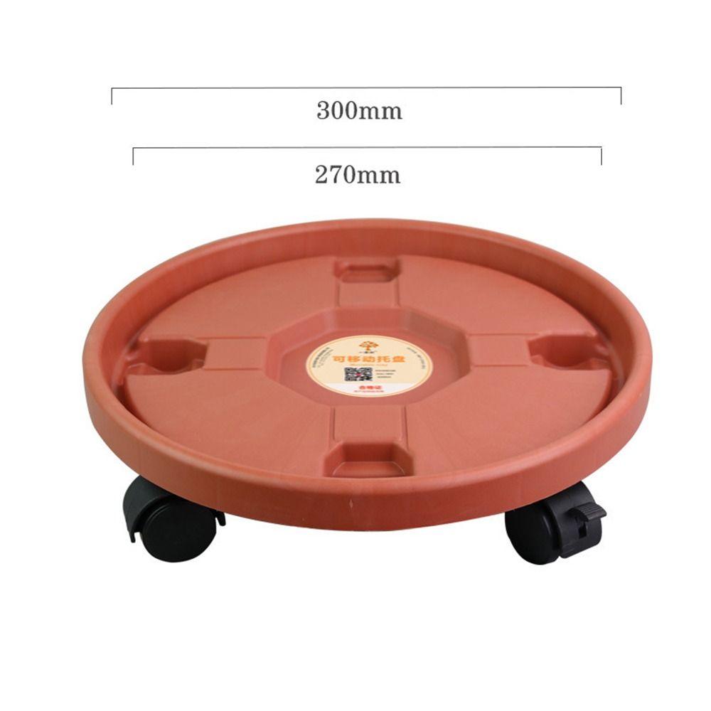 Heavy Duty Mobile Flower Pot Stand Universal Casters Flower Pot Rack  Indoor Outdoor