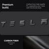 Spigen Rear Emblem Logo Full Coverage Pack for Tesla Model 3 Carbon Fiber 2024-2,