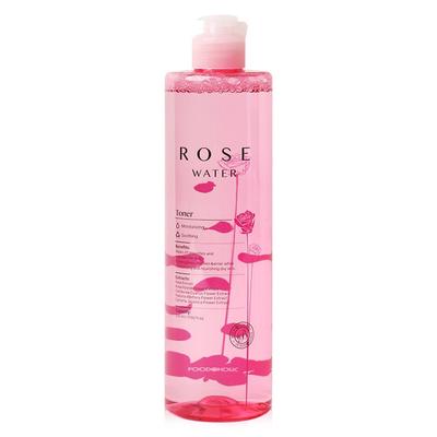 Rose Water Toner 530ml / Large Capacity Polishing Rose Water Skin Soothing Moisturizing