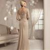Europäisches und amerikanisches elegantes langes Kleid Kleid Kleid neu Ball Bankett Netz Party Abendkleid