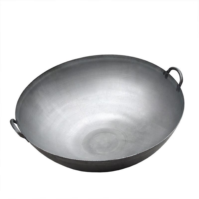 XIANDUN Traditional Commercial Double-Handle Iron Wok