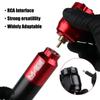Licht Tattoo Stift Maschine Kit RCA Jack Mit Wireless Mini Tattoo Batterie Netzteil Für Permanent Make-Up Zubehör
