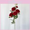 Silk Flower Welcome Rose Hotel Restaurant Decor For Photography And Event Display