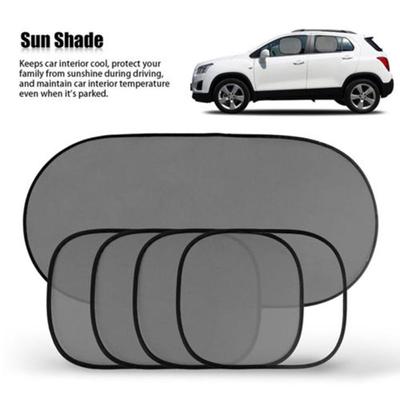 5PCS Car Window Sunshade Cover Block For Kids Car Side Rear Window Shade Cling Sunshades Sun Shade Cover Visor Shield