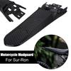 Motorcycles Carbon Fiber Pattern Rear Mudguard Lengthening Longer Tail Guard Universal For Surron Light Bee X S Dirt Bike J0W3