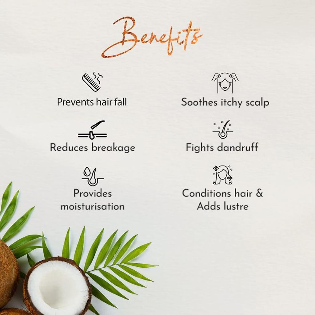 Coconut Enriched Hair Oil 200ml