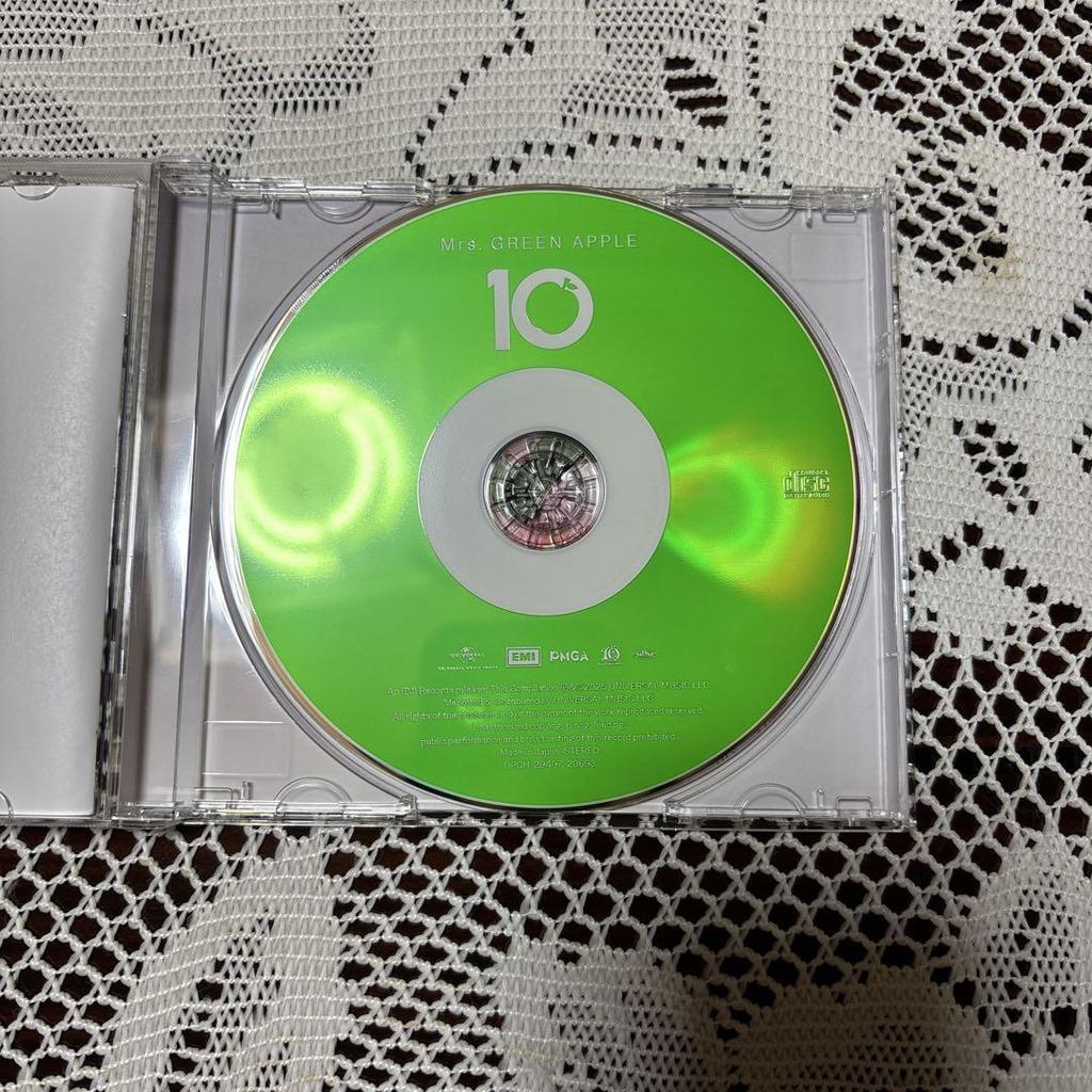 [USED] Mrs. GREEN APPLE Album "10