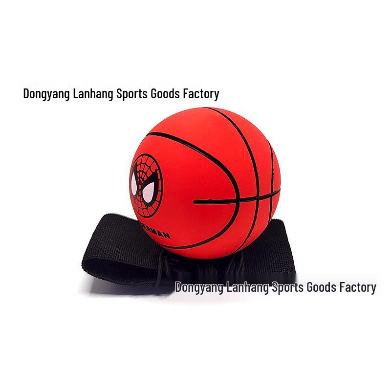 Colorful High-Elastic Rebounding Wrist Ball with Rope – Kids’ Rubber Throw and Catch Fun