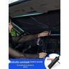 Folding Car Sunshade Umbrella for Driving School Vehicles