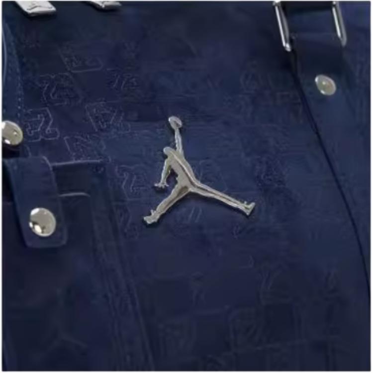 Jordan Metal Logo Casual Sports Travel Bag Unisex bags Blue JD2533194AD-001