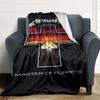 1pc Metallica Master of Puppets Soft Flannel All Season Throw for Home, Office, Outdoor UseDurable Comfort Soft Warm Throw for Home