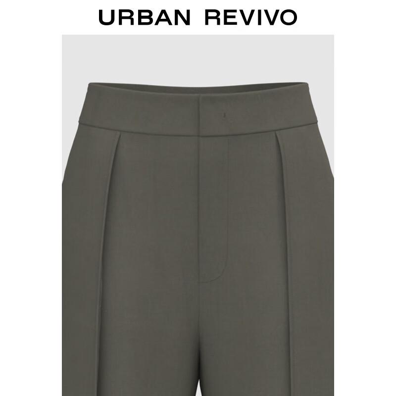 UR Women's 2025 Autumn Central Seam Curved Leg Pants