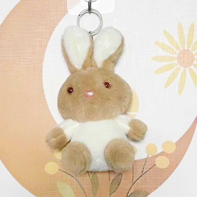 New Cute Blush Jade Guinea Rabbit Radish Rabbit Plush Toy Doll Pendant Doll Cartoon Doll