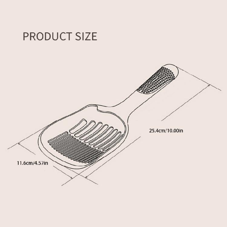 Quick Clean Cats Litter Scoops with Large Surfaces MultiHole Design for Fast Sifting Efficiency Cats Cleaning Shovel
