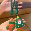 Christmas Keychain Bag Charms Car Keyrings Bag Charms Accessories for Purse Backpack Decorations Valentines Day Gifts