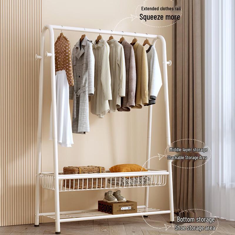 Miflame Floor-Standing Coat Rack