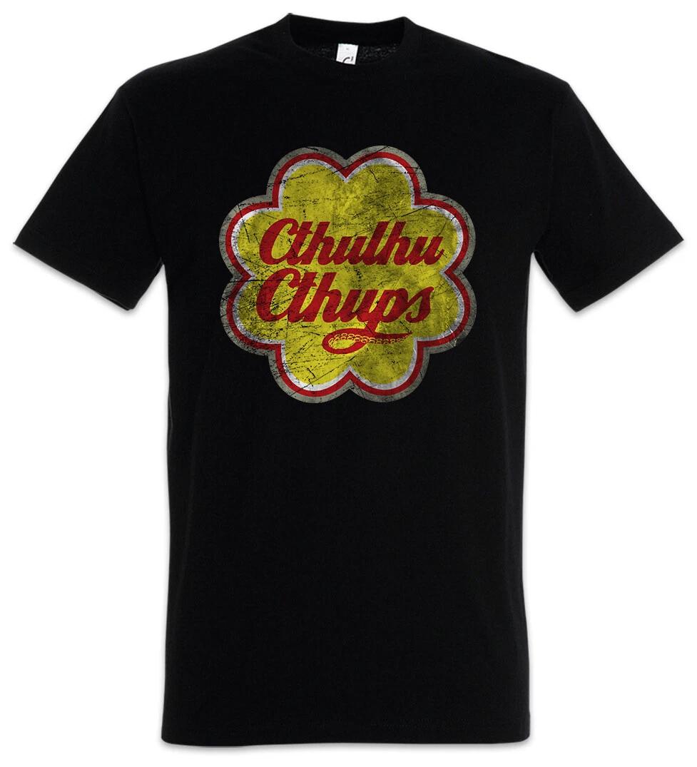 Cthulhu Cthups Mens T-Shirt Horror Arkham H. P. Lovecraft Miskatonic Antarctic S
