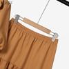 ZANZEA Women Short Sleeve Blouse and Long Skirt Casual Two Piece Suit Sets