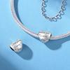 Beads Copper Charms Original Simple Love Heart Beads Fit Bracelet Jewelry Diy Women Fine Gift Accessory